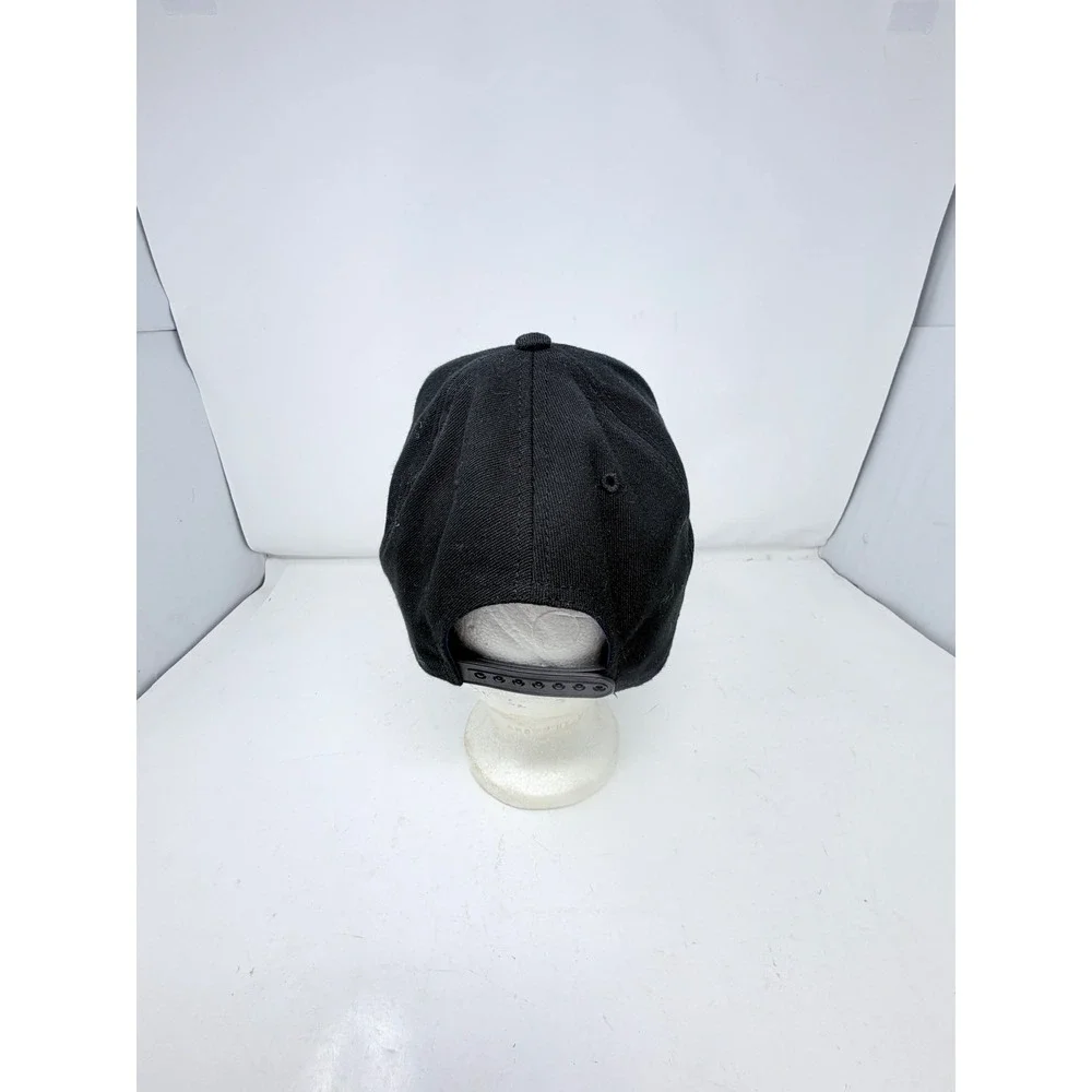 Bioworld Dragon Ball Z Snapback Hat OSFM Black Majin Vegeta Elite Flex Cap